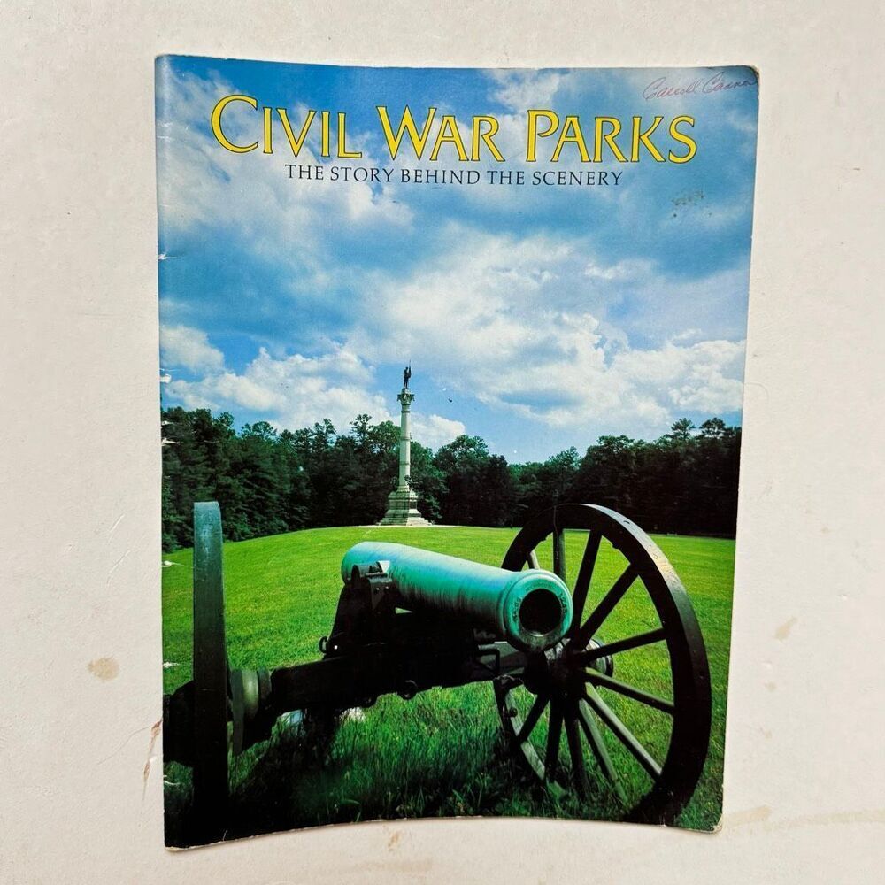Civil War Park History Parks Book Story Behind the Scenery paperback